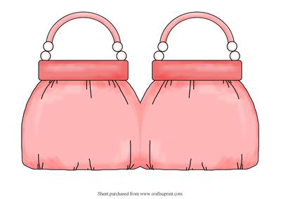 Handbag Shaped Card