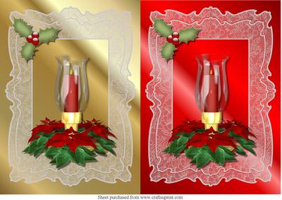 Christmas Card Topper Fronts