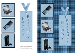 Technology Decoupage Quick Card Front