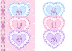 Mum Quick Card with Decoupage