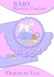Baby Rocker Card Kit