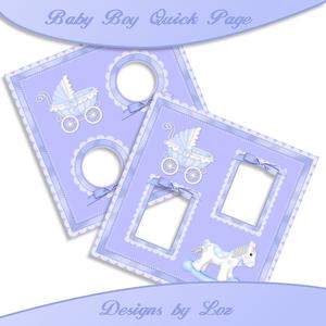 Baby Boy Quick Pages