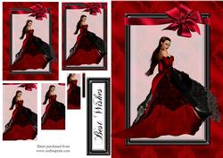 Scarlet Lady Quick Card