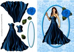 The Blue Lady Quick Card