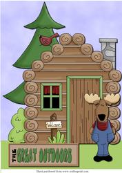 Great Outdoors A4 Card Front