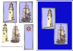 Ahoy There! Quick Card