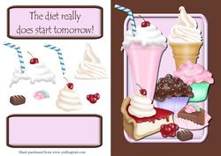 Cream Tea! Quick Card.