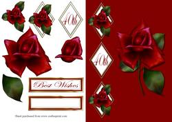 Ruby Wedding Quick Card
