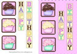 Cupcake Creation Quick Card