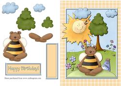 Hunny Bear Quick Card