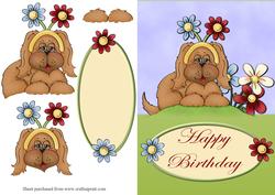 Puppy Birthday 2 Quick Card