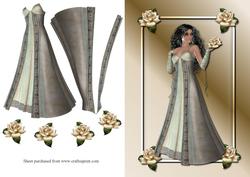 The Rose Lady Quick Card