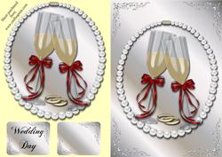 Wedding Day Cheers! Quick Card