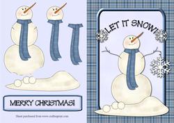 Let It Snow! Quick Card