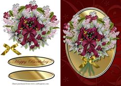 Floral Bouquet Quick Card