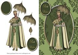Victorian Sage Quick Card