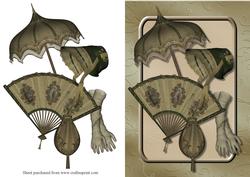 A Victorian Montage Quick Card