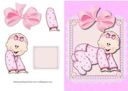 Oh Baby Girl! Quick Card Front