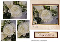 Ivory Rose Pyramid Quick Card Front