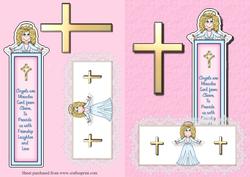 Angel Bookmark Quick Card Front