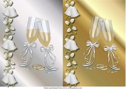 Wedding Topper Card Fronts