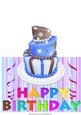 Birthday Cake 2 Over the Edge Card