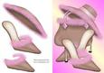Brown & Pink Trio Quick Card