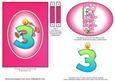 Girls 3rd Birthday Spinner Card