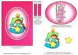 Girls 5th Birthday Spinner Card