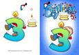Boys 3rd Birthday Quick Card