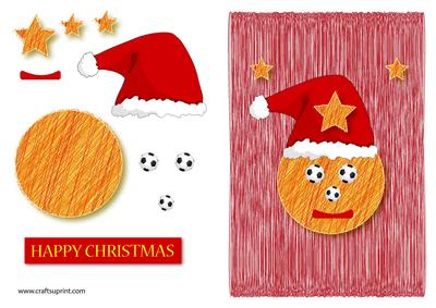 Red Football Xmas