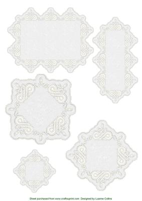 Battenburg Lace Panels