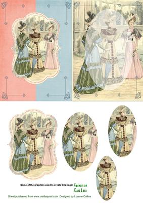 Gathering of Ladies Foldback Card