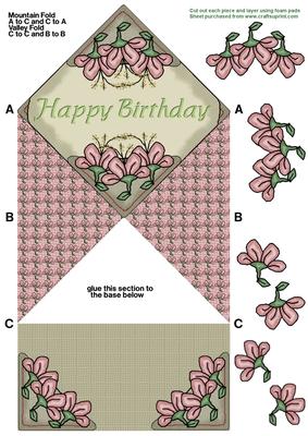 Pink Blossom Birthday Diamond Top