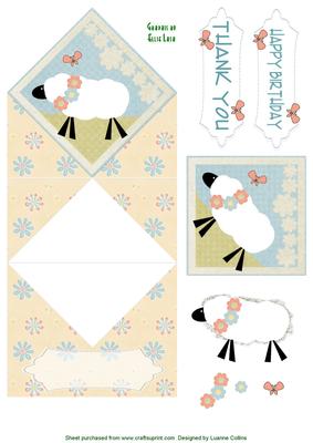 Bo Peep Diamond Top Card