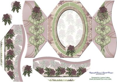 Touch of Mint Gate Fold Card
