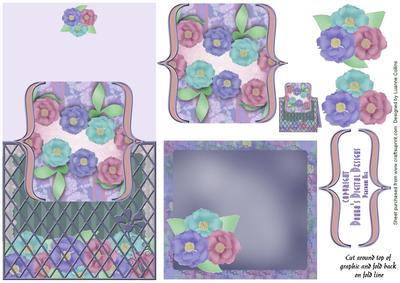 Soft Pastel Bracket Over the Top Card