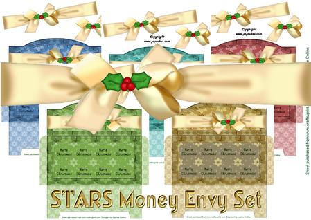 Stars Money Holder Card Set