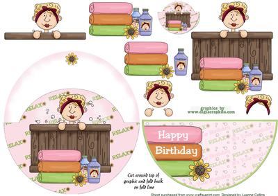 It's Your Birthday Wobble Over the Top Card