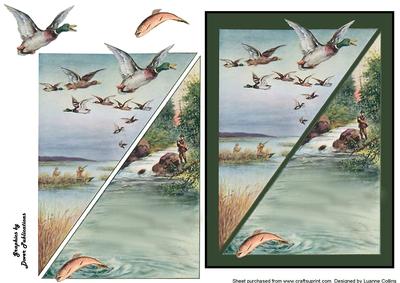 Hunting Fishing Card Front