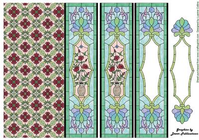 Stained Glass Border 2 Card Front