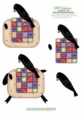 Prim Sheep Quilt