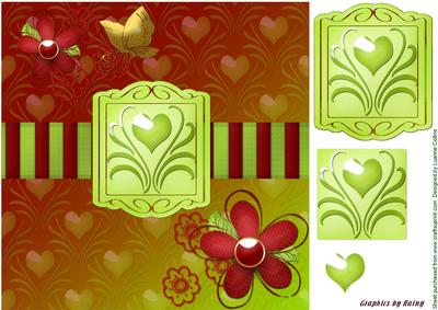 Fancy Butterfly Card Front