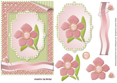 Pastel Pink Card Front