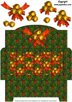 Jingle Bells and Holly Money Gift Envy
