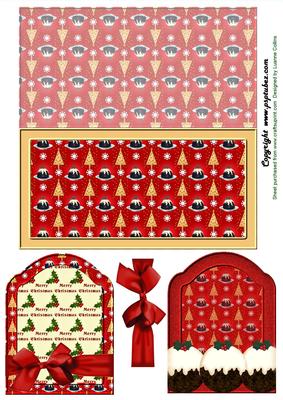 Yummy Christmas Card and Tag Set