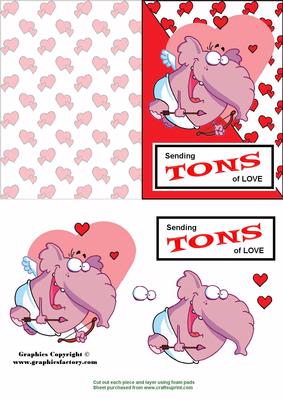 Tons of Love Card