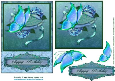 Peek-a-boo Birthday Card Topper
