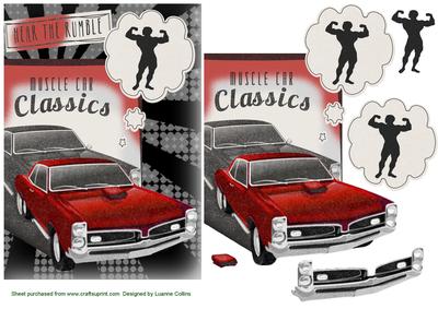Muscle Car Rumble Card Front