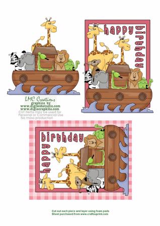 Ark Card Front Girl Cuts